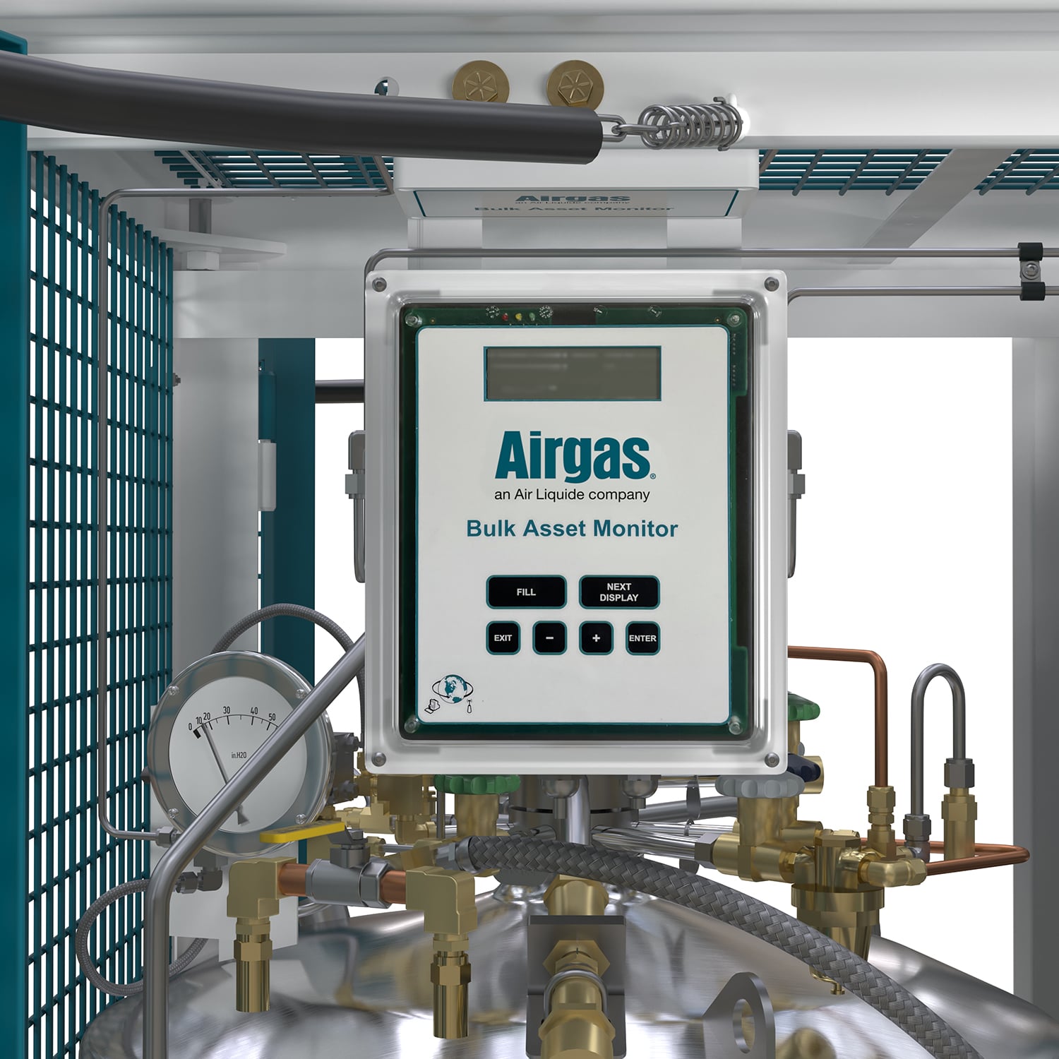 RDC Design Group 3D Product Rendering AES JSS 1000 450 MD - Bulk Asset Monitor