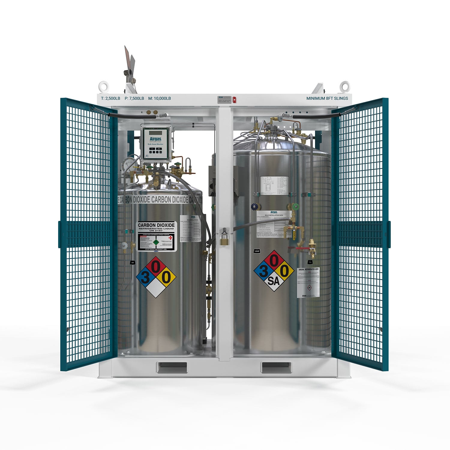 RDC Design Group 3D Product Rendering AES JSS 1000 450 MD - Front Open