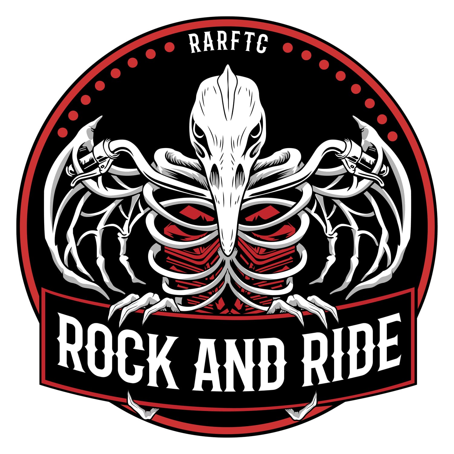RDC Design Group Branding Logo Creation Rock and Ride for the Cure