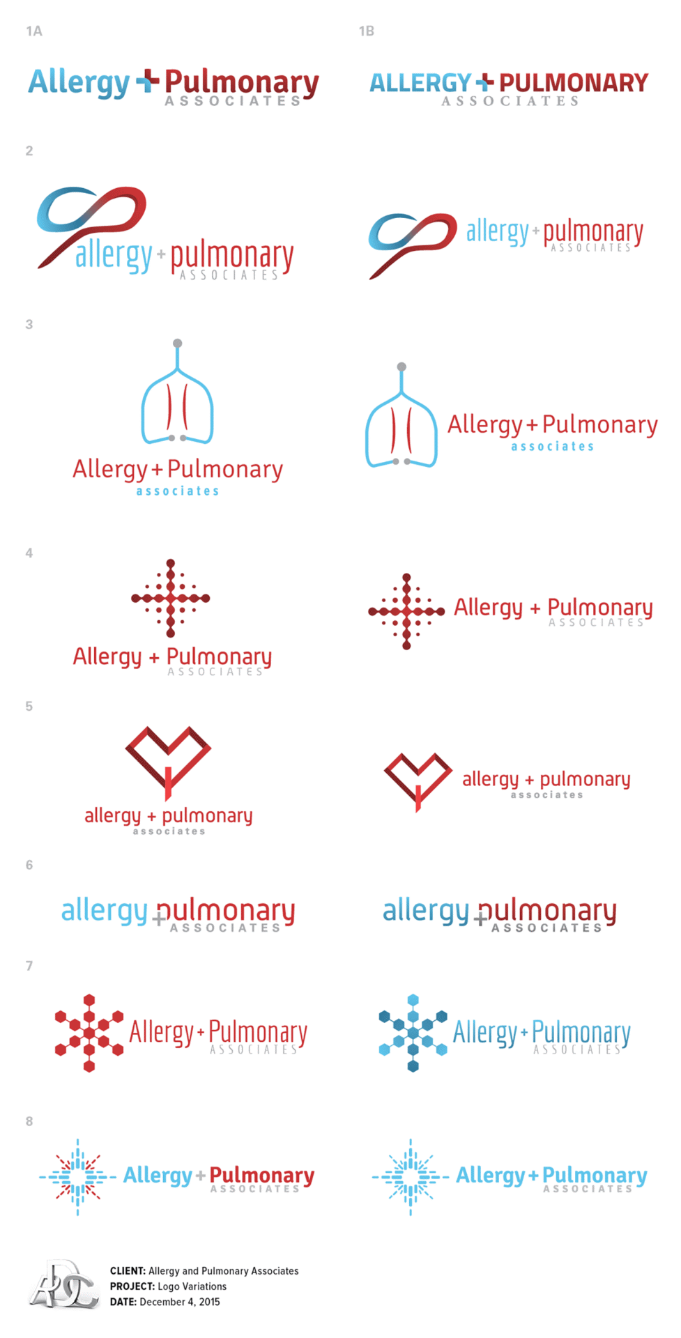 RDC_Design_Group_Logo_Design_Allergy_Pulmonary_Variations