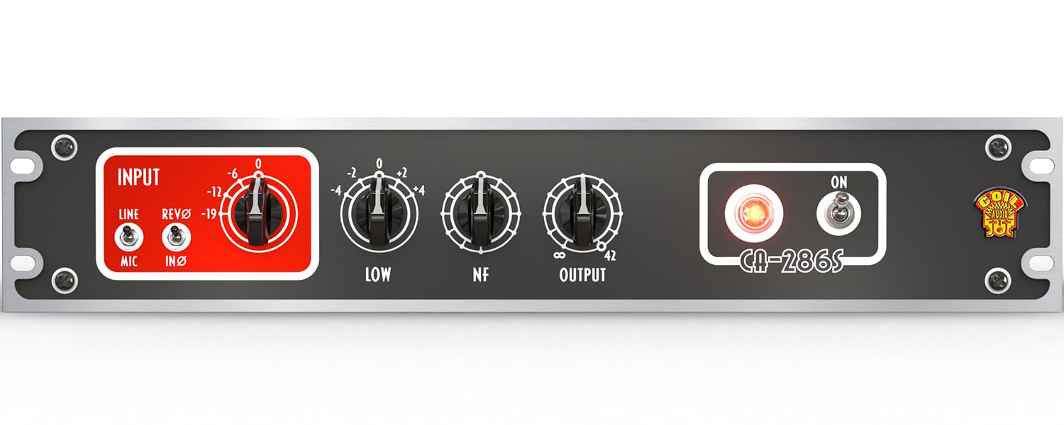 rdc design group 3D product rendering for MixWave user interface of coil audio CA-286S - on state