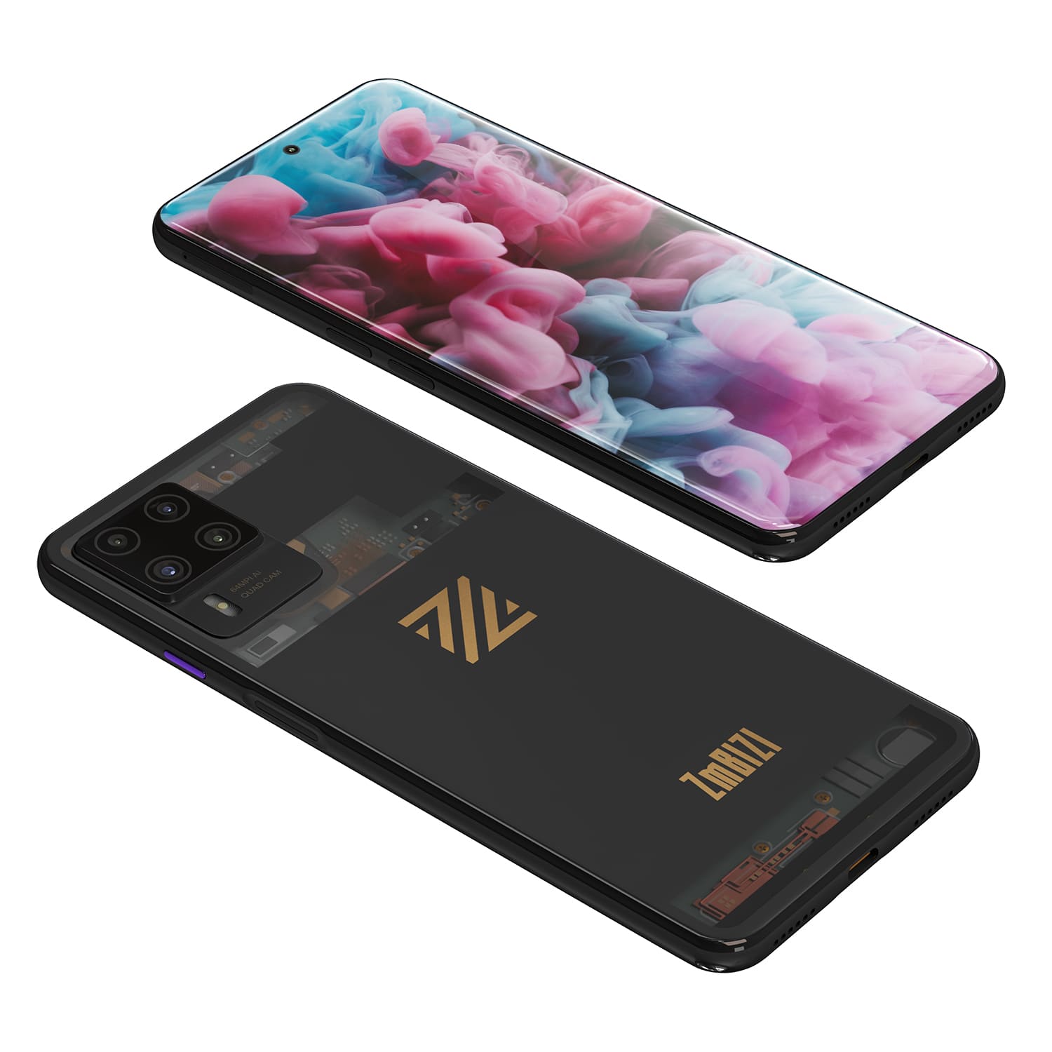 RDC Design Group - 3D Product Rendering - 3D Smart Phone Creative Rendering - ZmBIZI - Z2