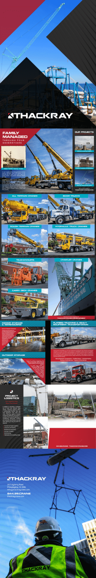 rdc design group - thackray crane brochure - full design long