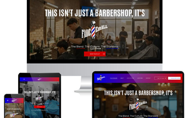 RDC Design Group – Web Design and Development – Barbershop Overview