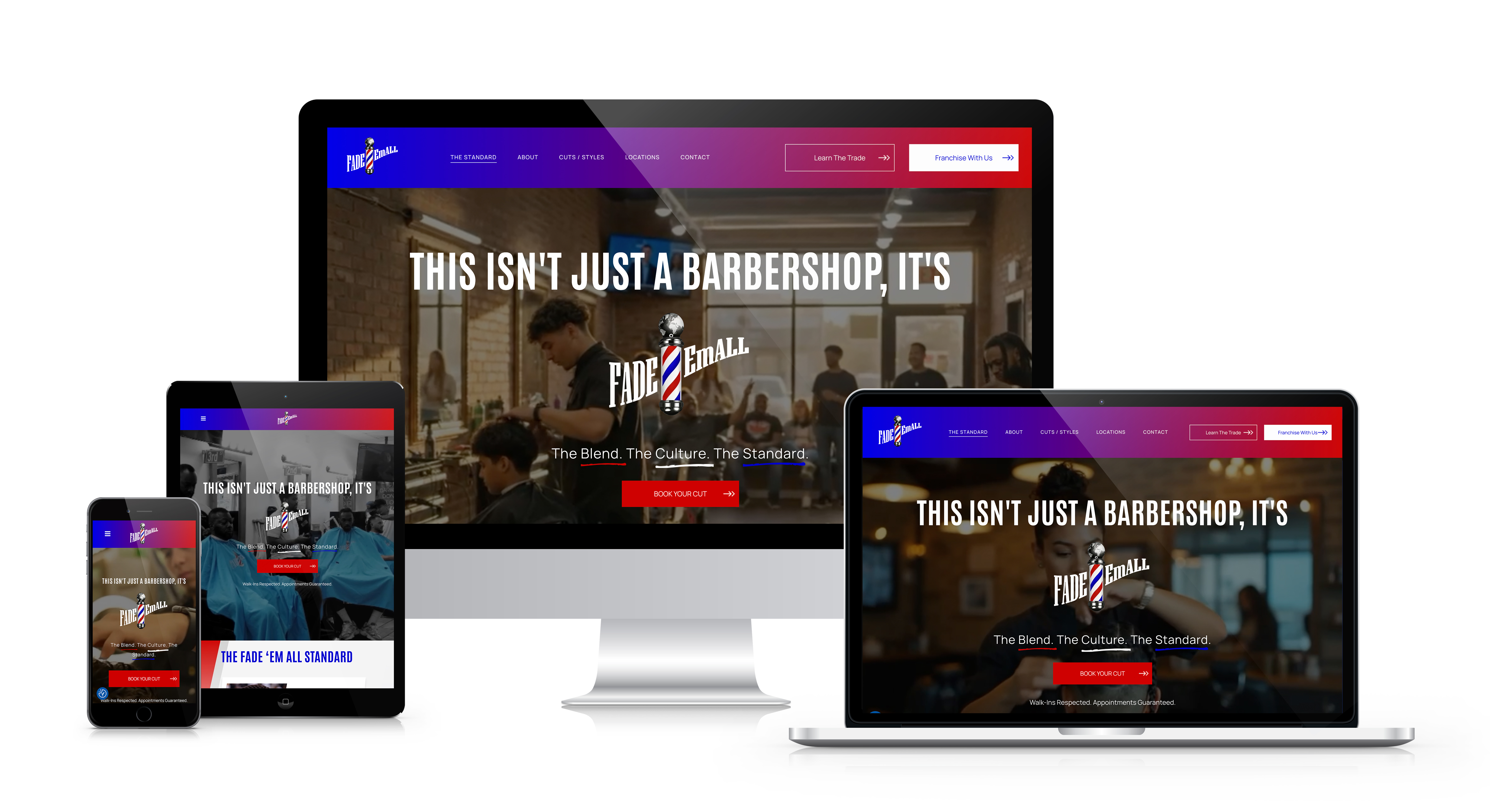 RDC Design Group – Web Design and Development – Barbershop