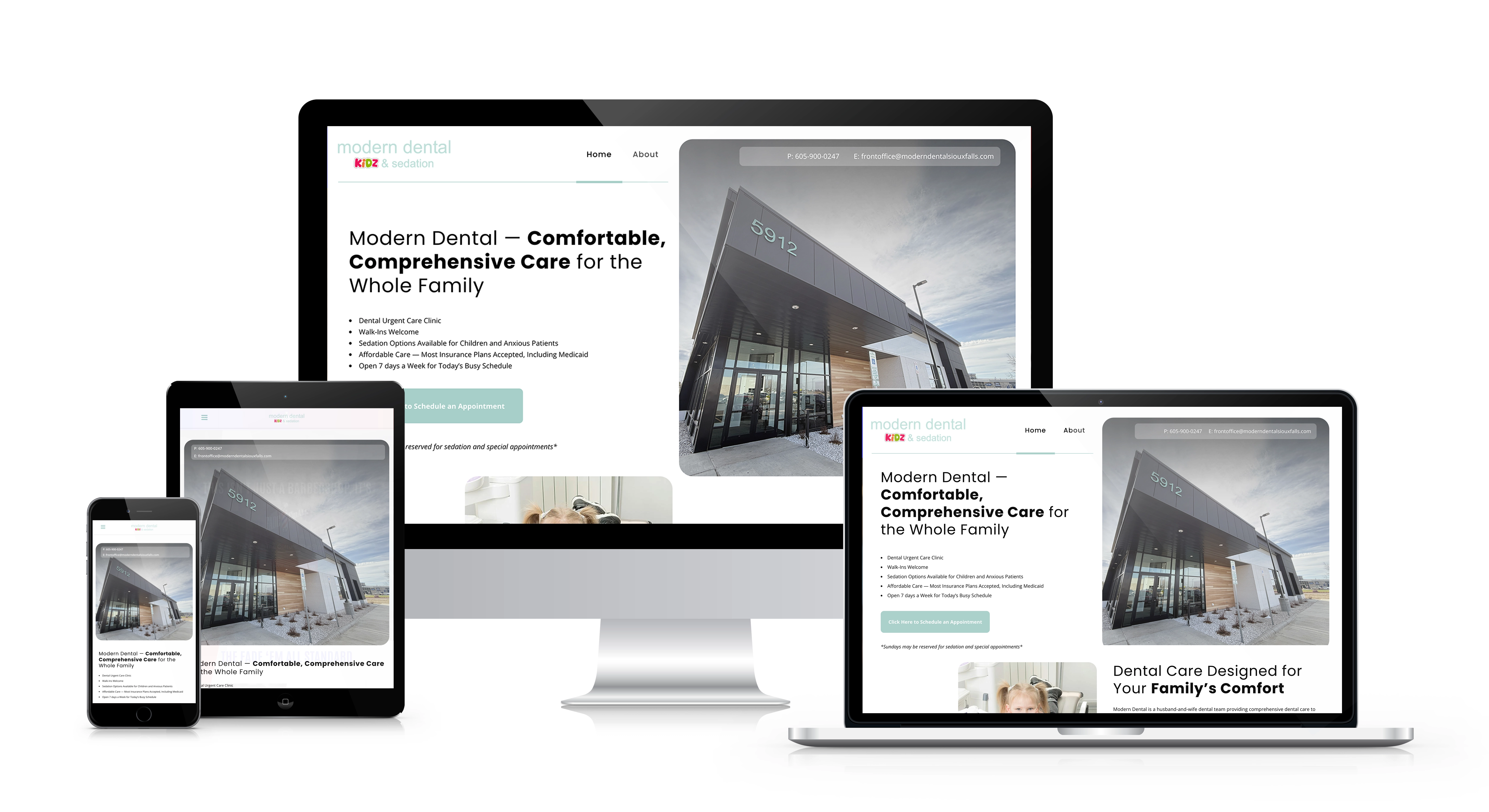 RDC Design Group – Web Design and Development – Dental Website