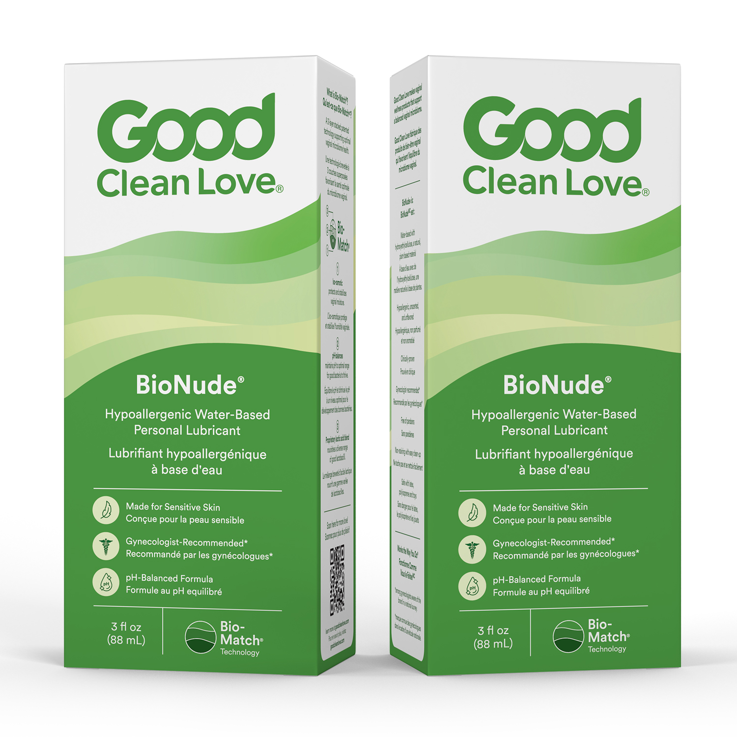 RDC Design Group – 3D Product Rendering – Good Clean Love – Carton Front Angles