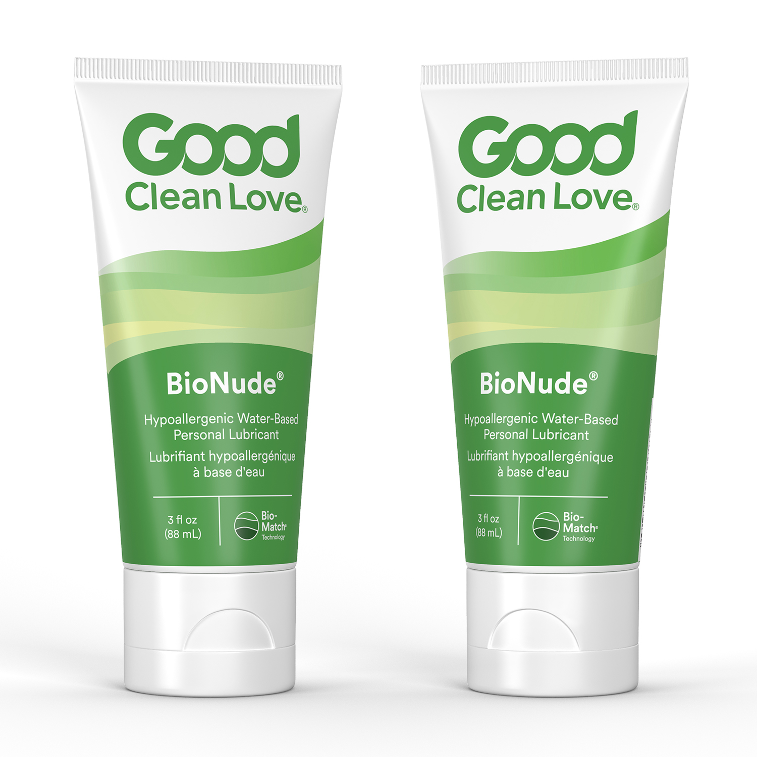RDC Design Group – 3D Product Rendering – Good Clean Love – Tube Front Angles