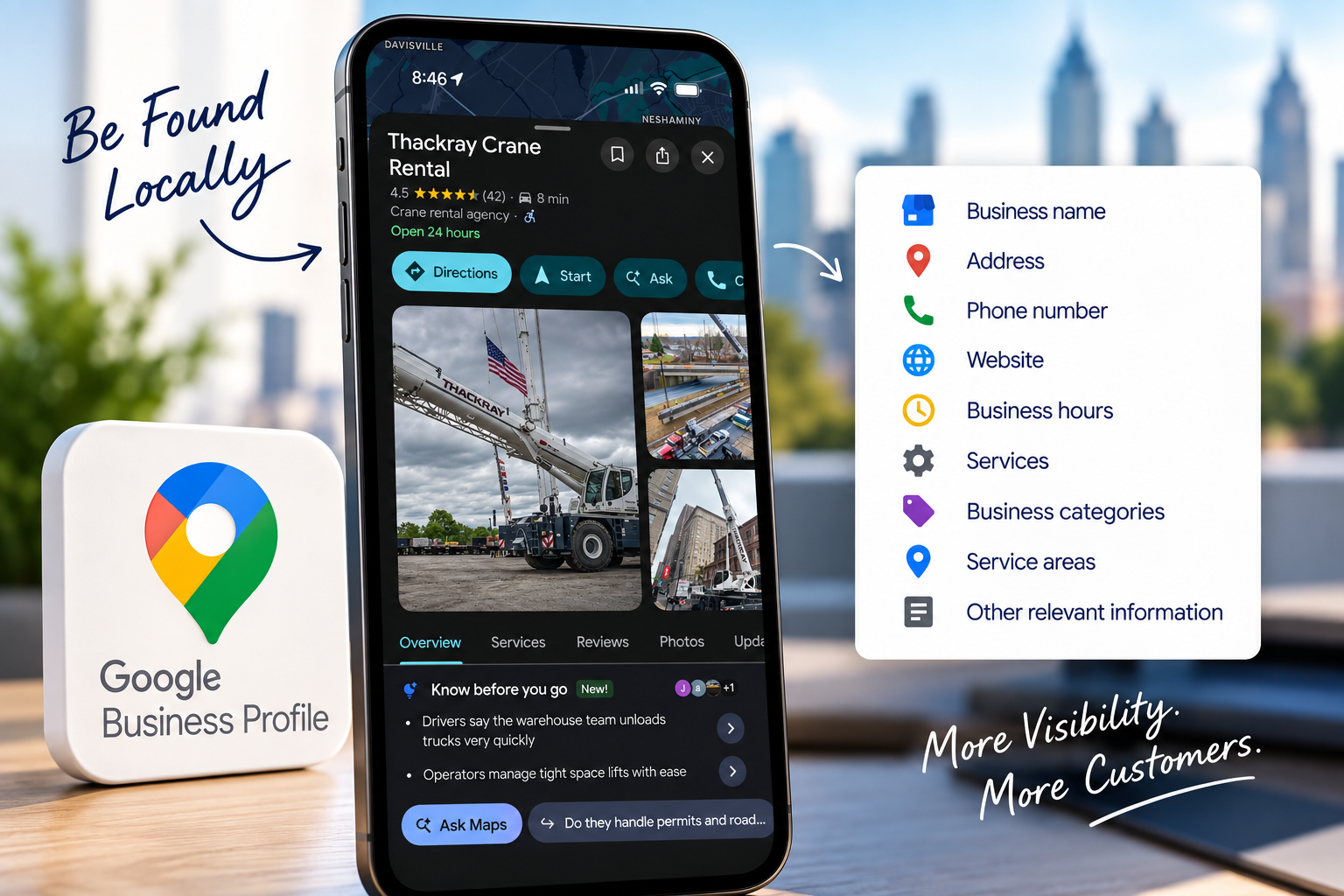 RDC Design Group Case Study Google Business Profile Visibility - Local SEO
